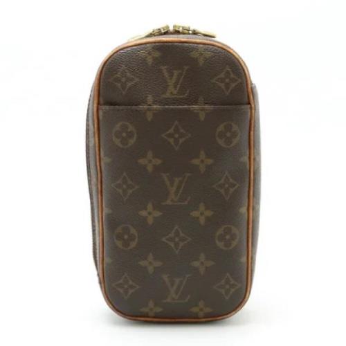 Pre-owned Fabric louis-vuitton-bags Louis Vuitton Vintage , Brown , Da...