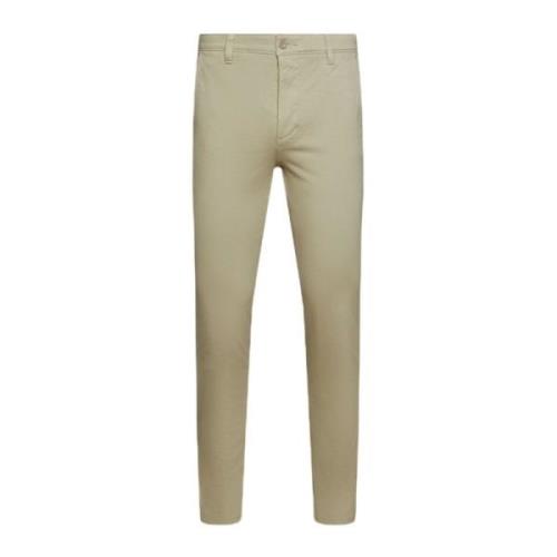 Heren Skinny Flex Broek Dockers , Beige , Heren