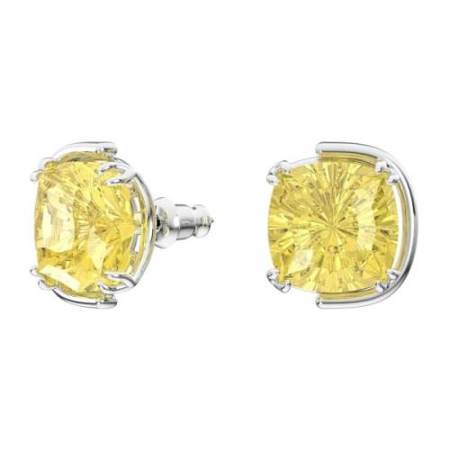 Harmonia Gele Kristal Oorbellen Swarovski , Yellow , Dames