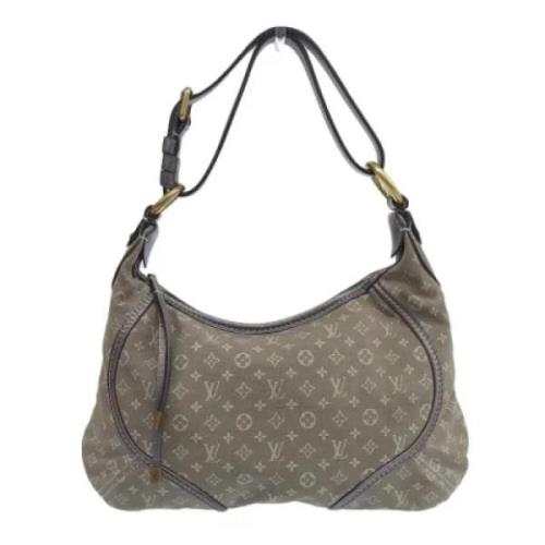 Pre-owned Fabric louis-vuitton-bags Louis Vuitton Vintage , Gray , Dam...