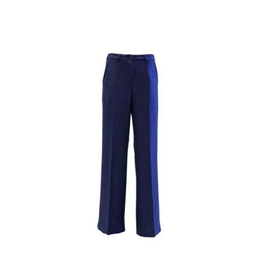 Dames Plooi Broek Skills & Genes , Blue , Dames