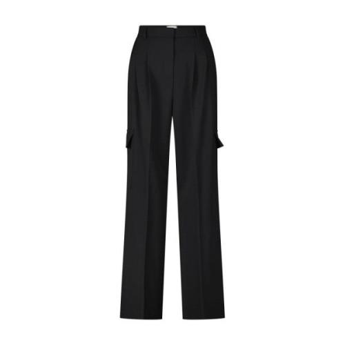 Relaxte Cargo Broek Frankie Seductive , Black , Dames