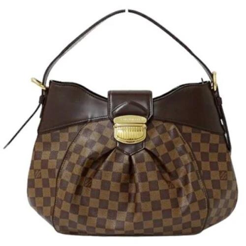 Pre-owned Fabric louis-vuitton-bags Louis Vuitton Vintage , Brown , Da...