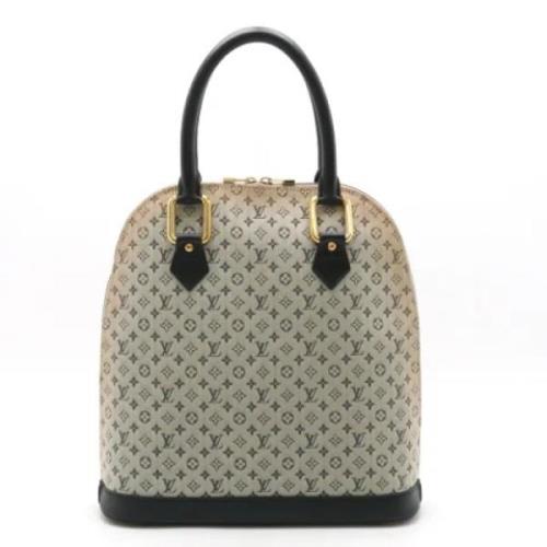 Pre-owned Canvas louis-vuitton-bags Louis Vuitton Vintage , Beige , Da...