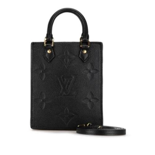 Pre-owned Leather louis-vuitton-bags Louis Vuitton Vintage , Black , D...