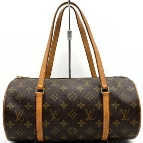 Pre-owned Fabric louis-vuitton-bags Louis Vuitton Vintage , Brown , Da...