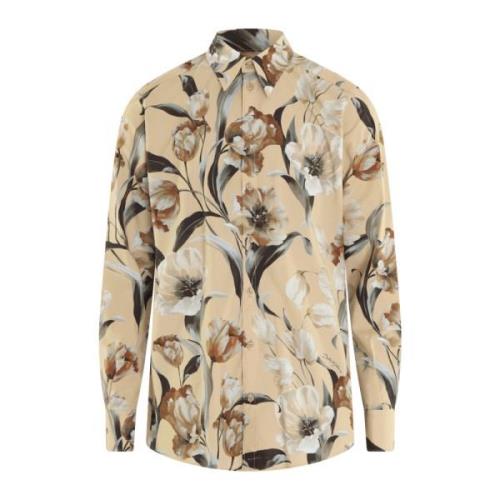 Heren Stijlvol Shirt Dolce & Gabbana , Multicolor , Heren