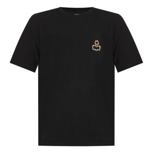 Zwarte T-shirts en Polos Hugo-Ga Isabel Marant , Black , Heren