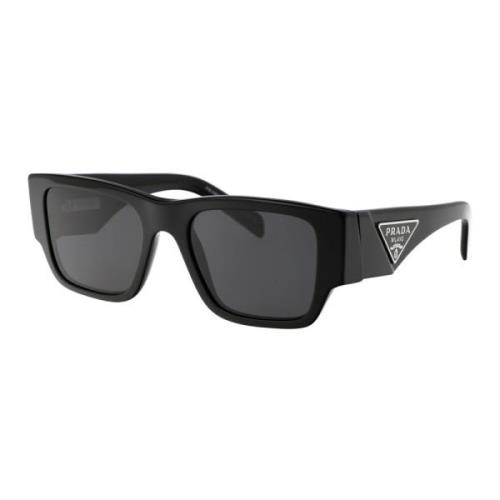 Stijlvolle zonnebril met 0PR 10Zs Prada , Black , Heren