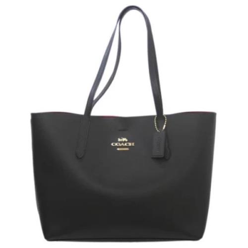 Pre-owned Fabric totes Coach Pre-owned , Black , Dames