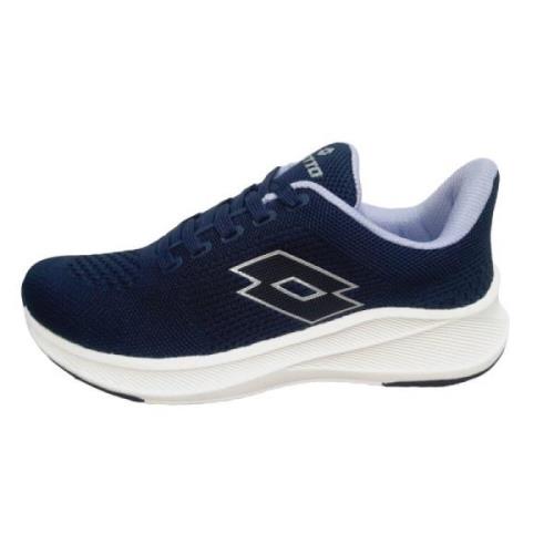 Blauwe Dames Gymschoenen, Veters Lotto , Blue , Dames