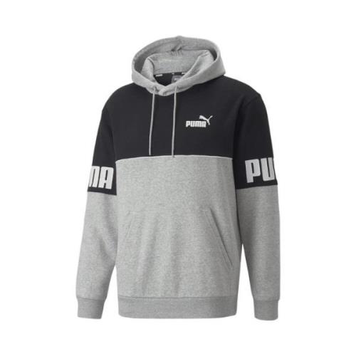 Colorblock Hoodie Sweatshirt FL Puma , Multicolor , Heren