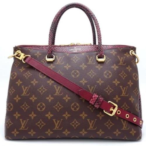 Pre-owned Fabric louis-vuitton-bags Louis Vuitton Vintage , Brown , Da...