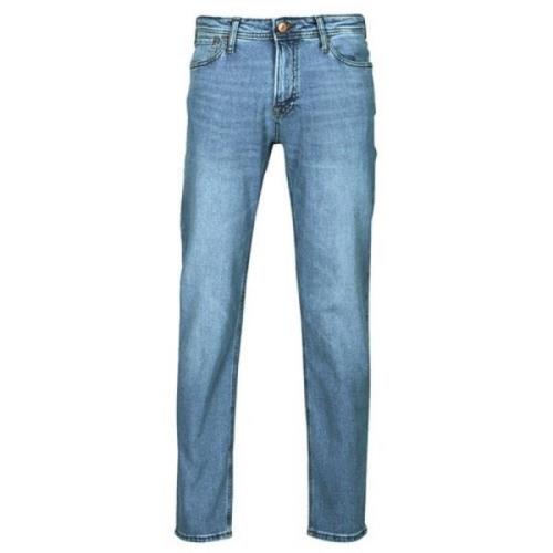 Klassieke katoenen jeans voor mannen Jack & Jones , Blue , Heren