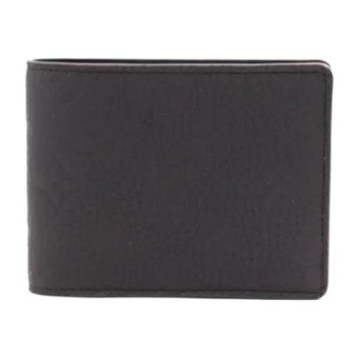 Pre-owned Leather wallets Louis Vuitton Vintage , Black , Dames