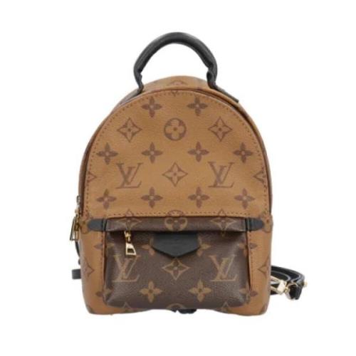 Pre-owned Fabric louis-vuitton-bags Louis Vuitton Vintage , Brown , Da...