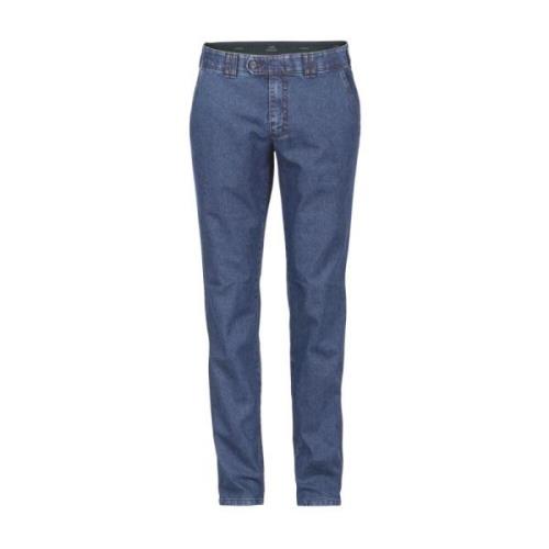 Comfortabele herenjeans met elastische tailleband Club OF Comfort , Bl...