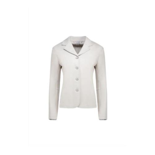 Jersey Duomo Jas Max Mara , White , Dames