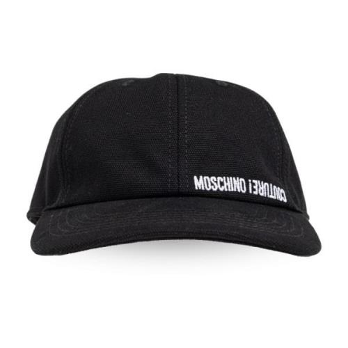 Baseball cap Moschino , Black , Heren