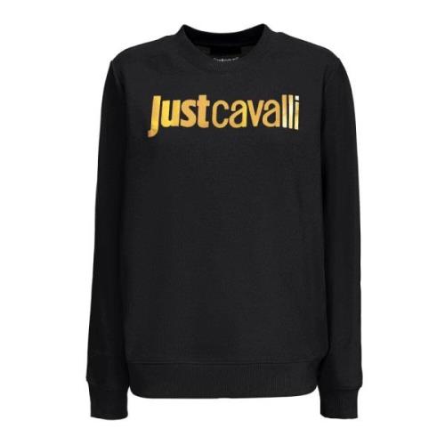 Trendy Sweater Selection Just Cavalli , Black , Dames