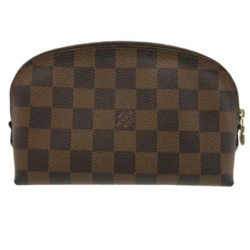 Pre-owned Canvas louis-vuitton-bags Louis Vuitton Vintage , Brown , Da...