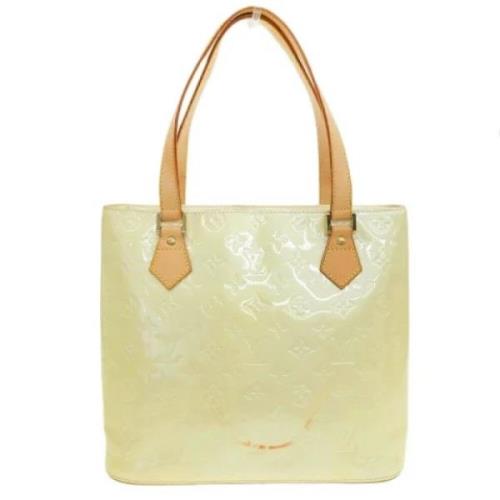 Pre-owned Fabric louis-vuitton-bags Louis Vuitton Vintage , Beige , Da...