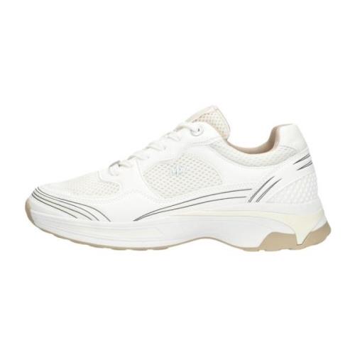 Witte Lage Sneakers Nyxa Mexx , White , Dames