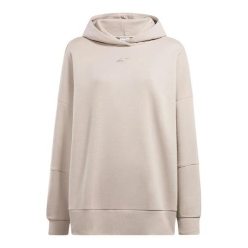 Oversized Hoodie Reebok , Beige , Dames