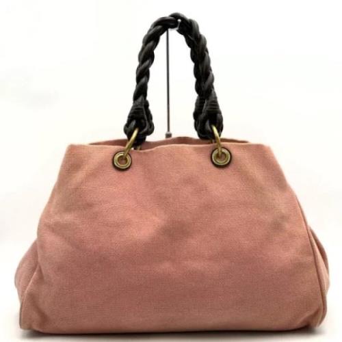 Pre-owned Fabric totes Bottega Veneta Vintage , Pink , Dames