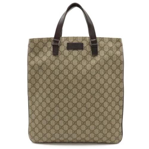 Pre-owned Fabric gucci-bags Gucci Vintage , Beige , Dames