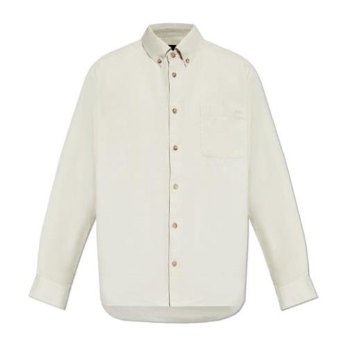 Geribbeld shirt Mateo A.p.c. , Beige , Heren