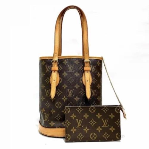 Pre-owned Fabric louis-vuitton-bags Louis Vuitton Vintage , Brown , Da...