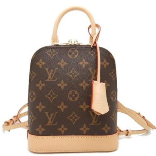 Pre-owned Fabric louis-vuitton-bags Louis Vuitton Vintage , Brown , Da...