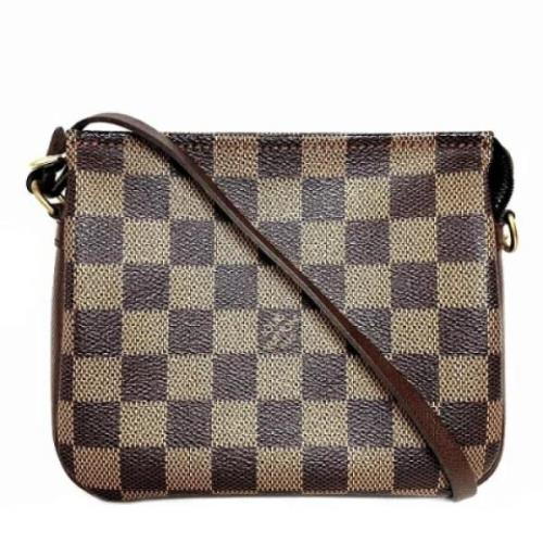 Pre-owned Fabric shoulder-bags Louis Vuitton Vintage , Brown , Dames