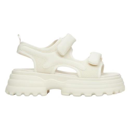 Dames Witte Sportieve Sandalen met Dikke Zool ES8 Er00115497 Estro , W...