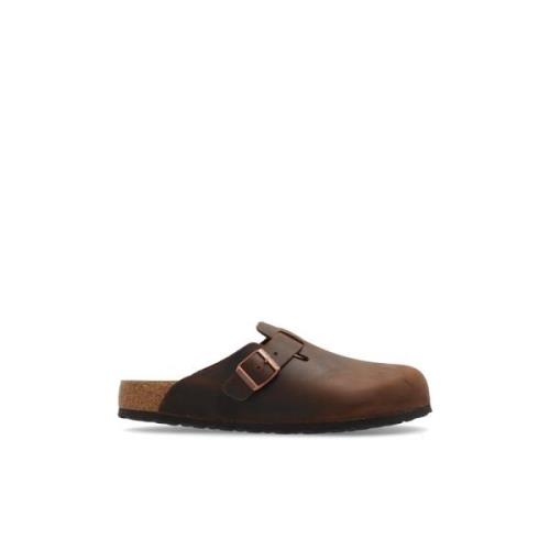 Boston BS Pantoffels Birkenstock , Brown , Heren