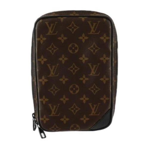 Pre-owned Fabric louis-vuitton-bags Louis Vuitton Vintage , Brown , Da...