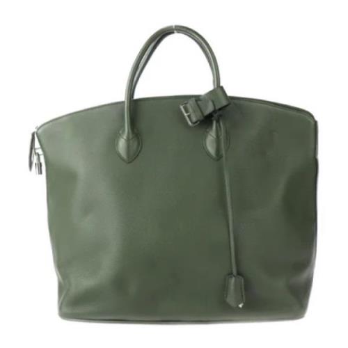 Pre-owned Fabric louis-vuitton-bags Louis Vuitton Vintage , Green , Da...