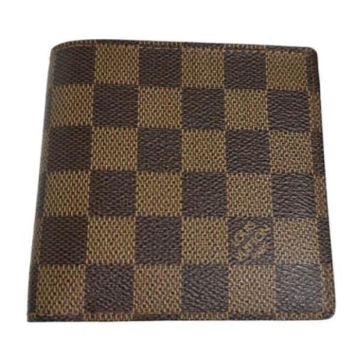 Pre-owned Canvas wallets Louis Vuitton Vintage , Brown , Dames