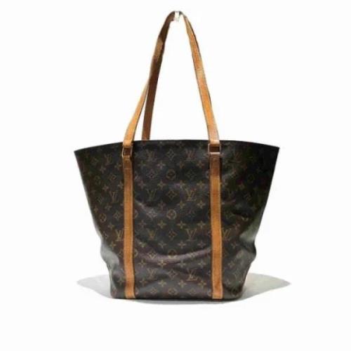 Pre-owned Fabric louis-vuitton-bags Louis Vuitton Vintage , Brown , Da...