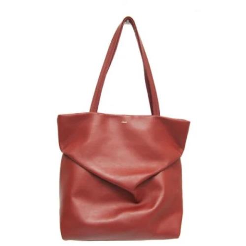 Pre-owned Fabric totes Chloé Pre-owned , Red , Dames