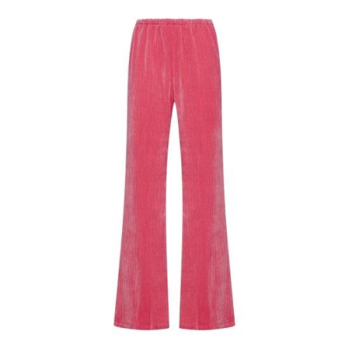 Elegante Broek voor Vrouwen Forte Forte , Pink , Dames