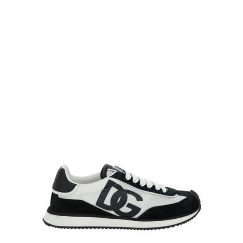 Zwarte Aria Sneakers Dolce & Gabbana , Black , Dames