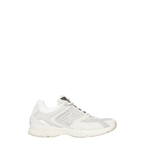 Casual Sneakers voor Dagelijks Gebruik Fendi , White , Heren