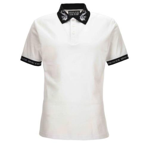 Stijlvolle T-shirts en Polos Versace Jeans Couture , White , Heren