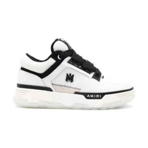 Witte Leren Sneakers Amiri , White , Heren