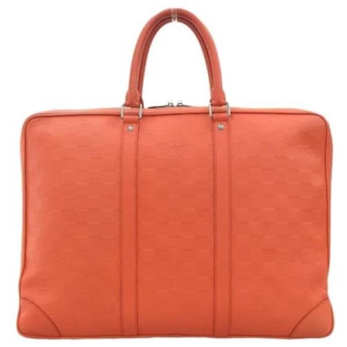 Pre-owned Fabric louis-vuitton-bags Louis Vuitton Vintage , Orange , D...