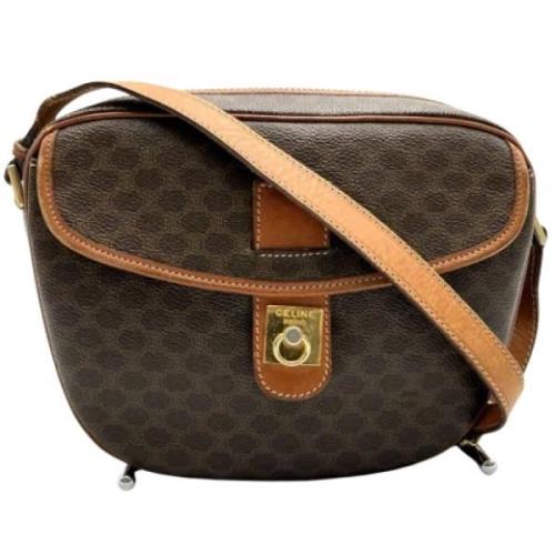 Pre-owned Fabric celine-bags Celine Vintage , Brown , Dames