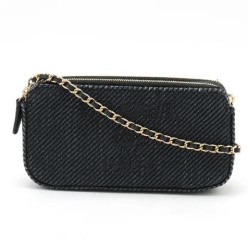 Pre-owned Fabric chanel-bags Chanel Vintage , Black , Dames