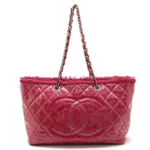 Pre-owned Fabric chanel-bags Chanel Vintage , Pink , Dames